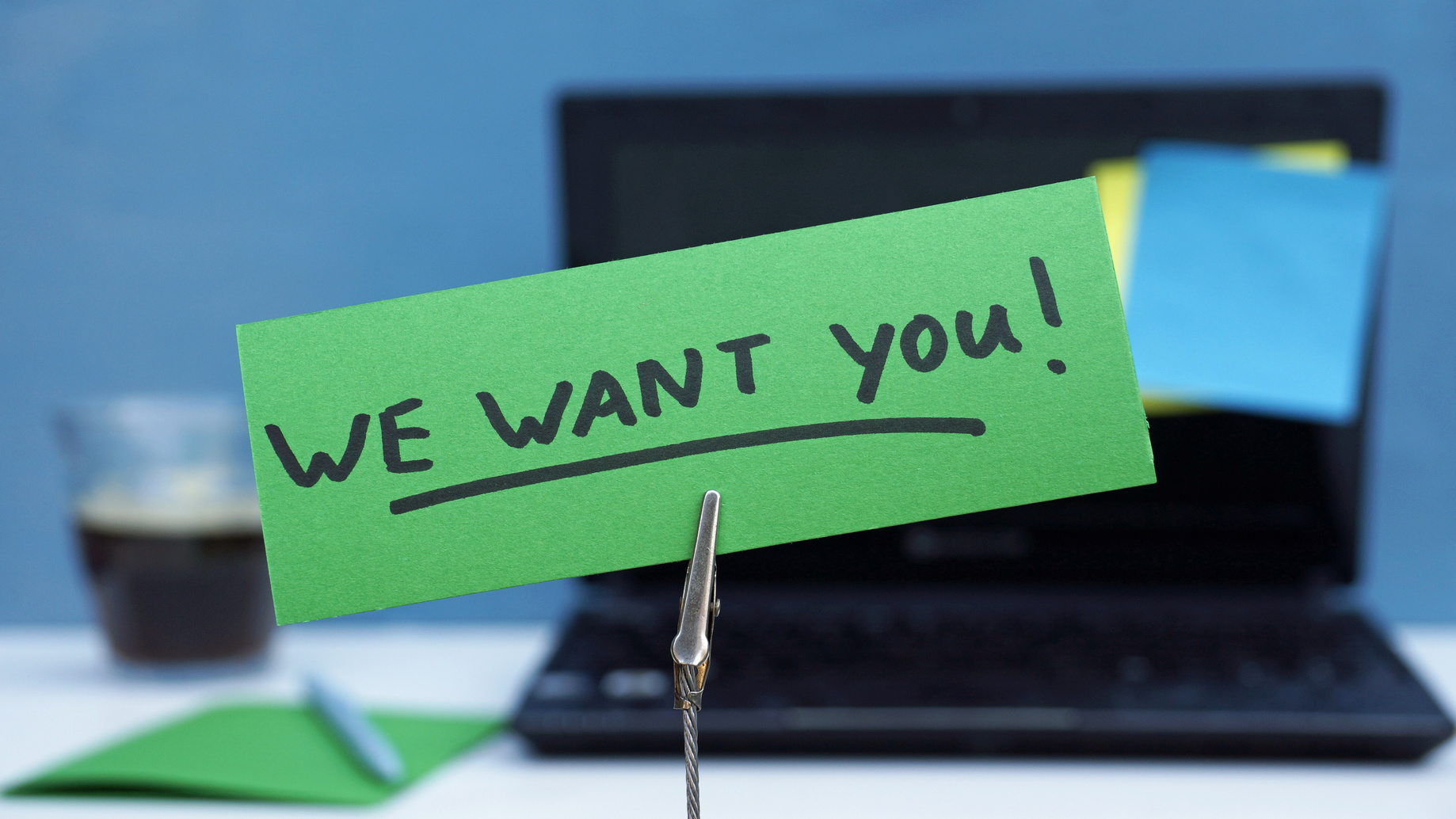 We want you written on a memo at the office